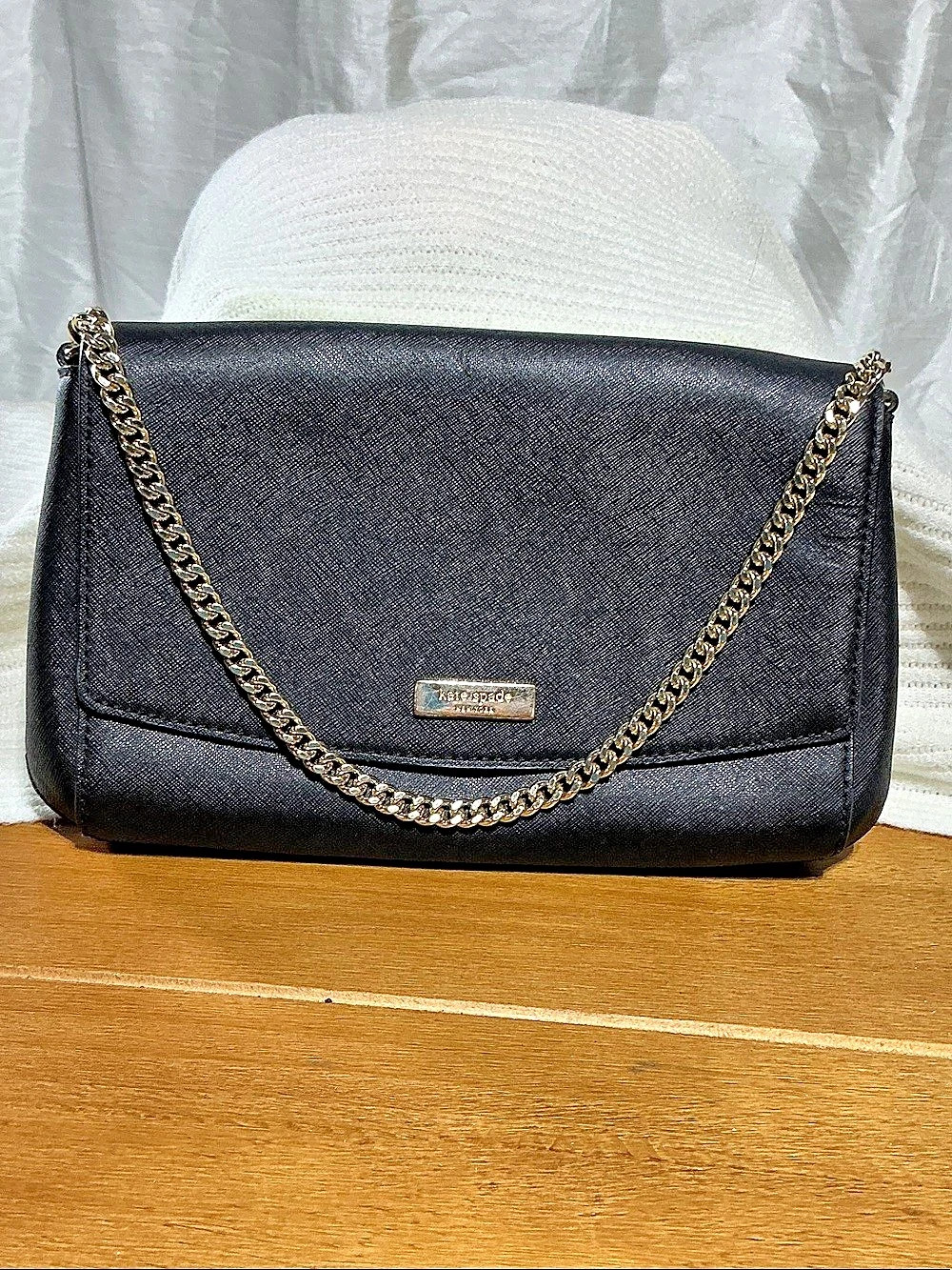 Kate Spade Black Chain Shoulder Bag